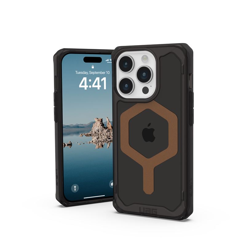 UAG iPhone 15 Pro Plyo Series Θήκη Υψηλής Προστασίας με MagSafe - Black / Bronze