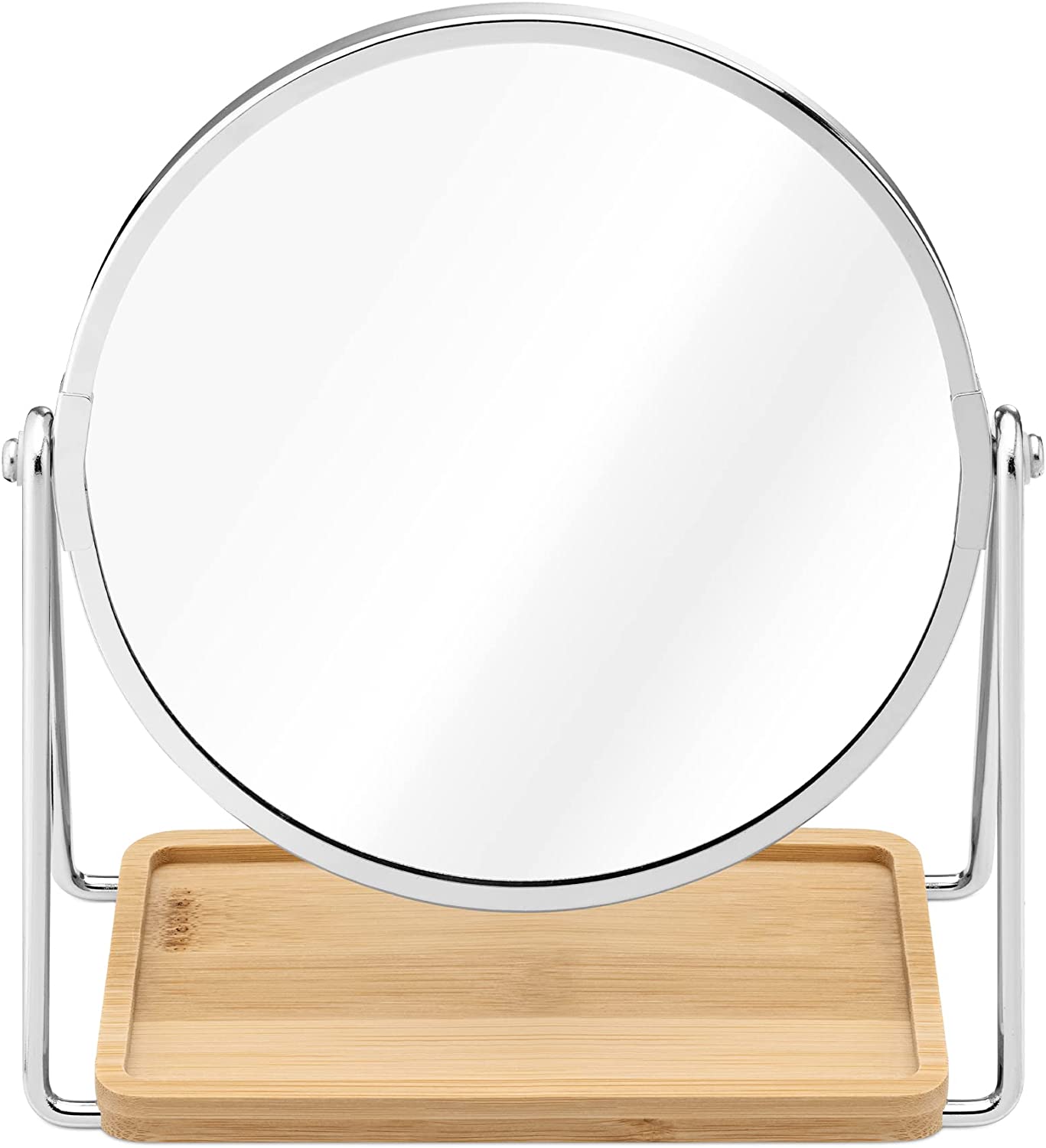 Navaris Καθρέπτης Μακιγιάζ με Βάση για Κοσμήματα - Silver - 53217.35