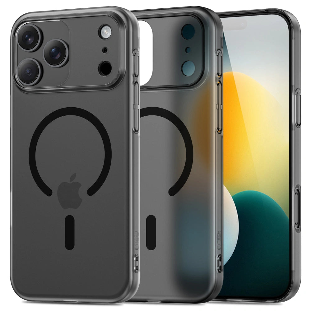 Tech-Protect iPhone 17 Pro Max MagSlim - Σκληρή Θήκη με MagSafe - Matte / Black