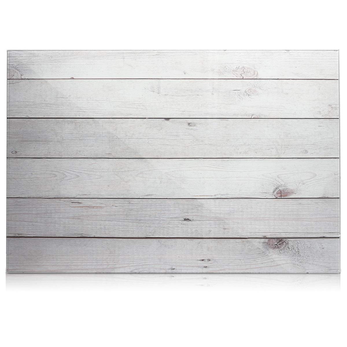 Navaris Μαγνητικός Γυάλινος Πίνακας - 90x60cm - Design Wooden Planks - 45723.02
