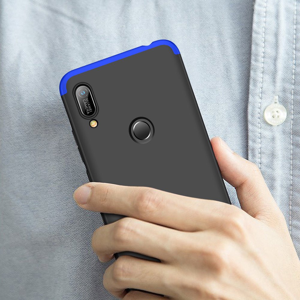 GKK Huawei Y6 2019 Θήκη 360 Full Body - Black / Blue