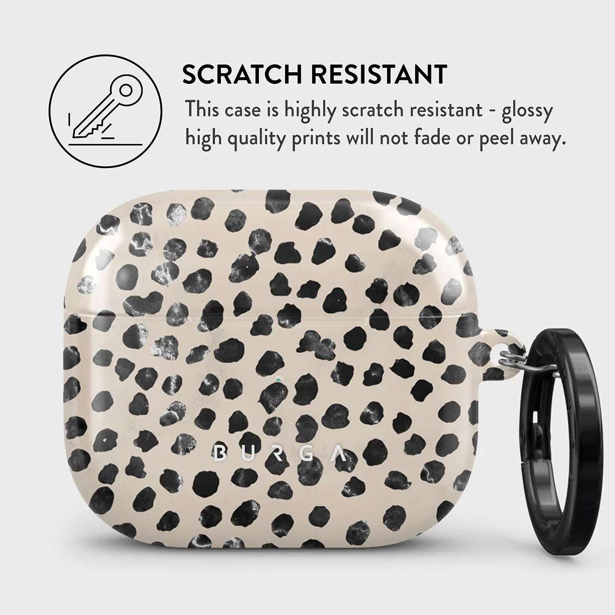 Burga AirPods 3 Σκληρή Θήκη - Almond Latte