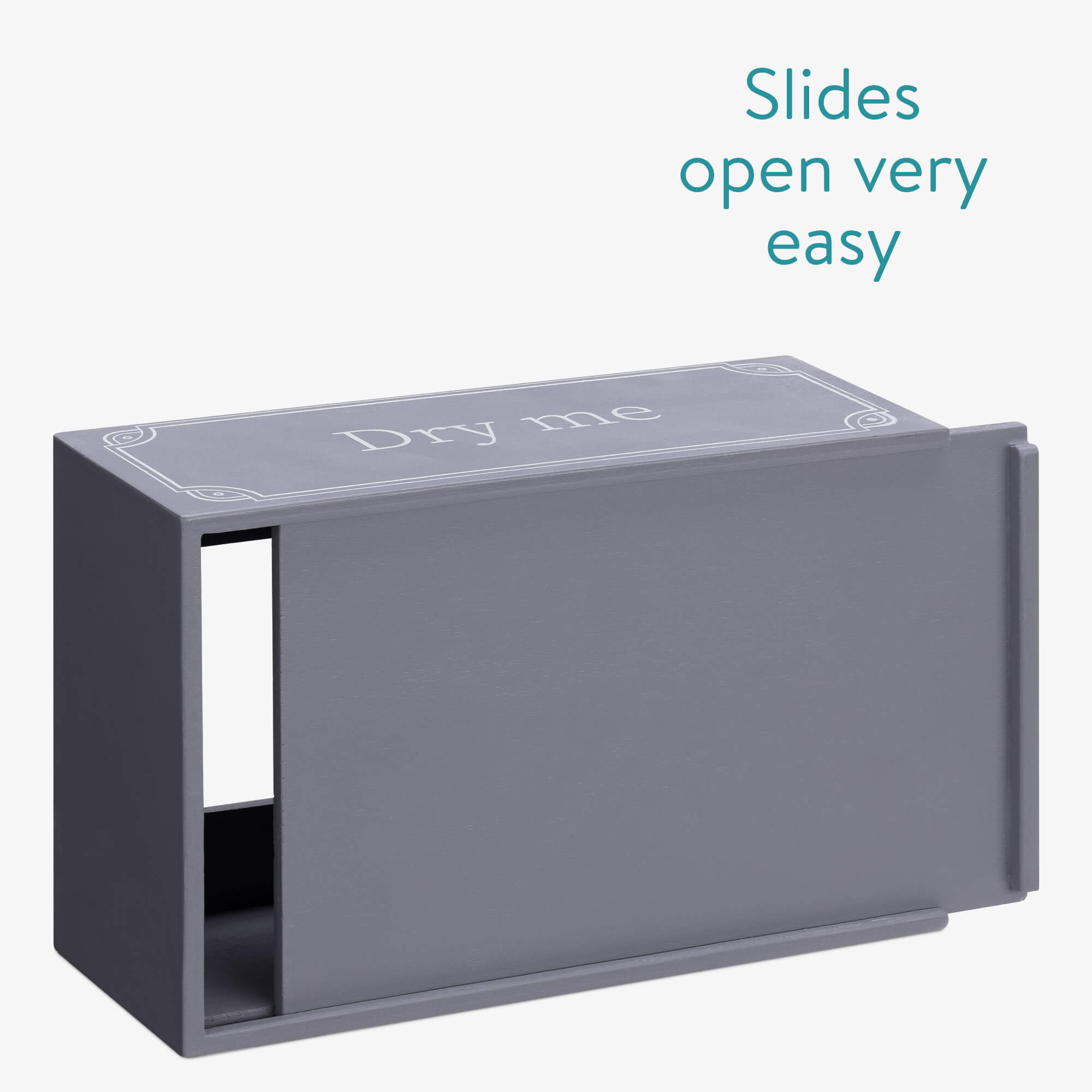 Navaris Κουτί Αποθήκευσης για Χαρτομάντηλα - Grey - 56606.01