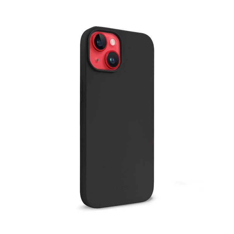 Crong iPhone 13 / iPhone 14 Color Cover Θήκη Σιλικόνης - Black