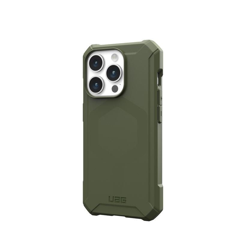 UAG iPhone 15 Pro Essential Armor MagSafe Θήκη Σιλικόνης TPU με MagSafe - Olive Drab