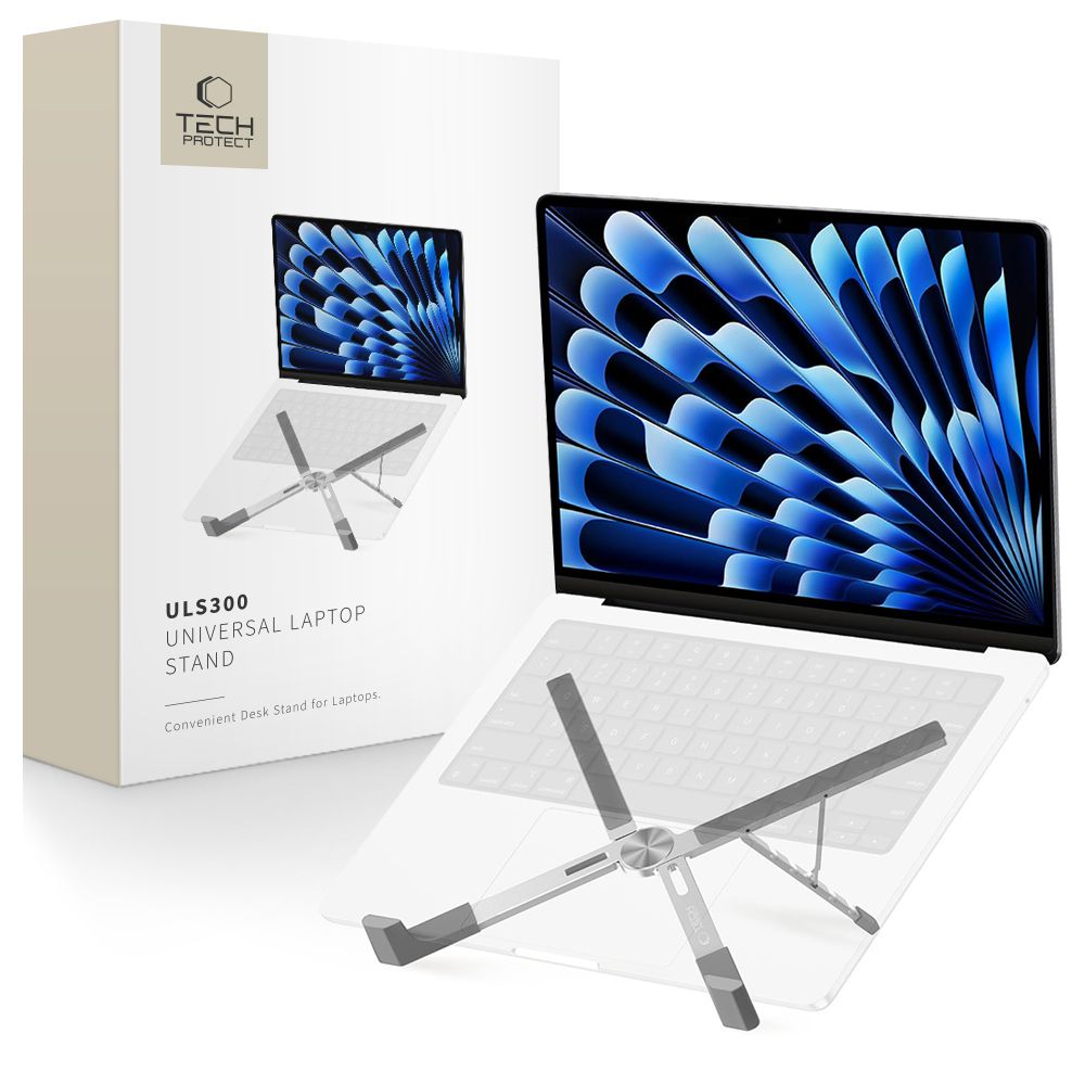 Tech-Protect ULS300 Universal Βάση Στήριξης Laptop - Silver