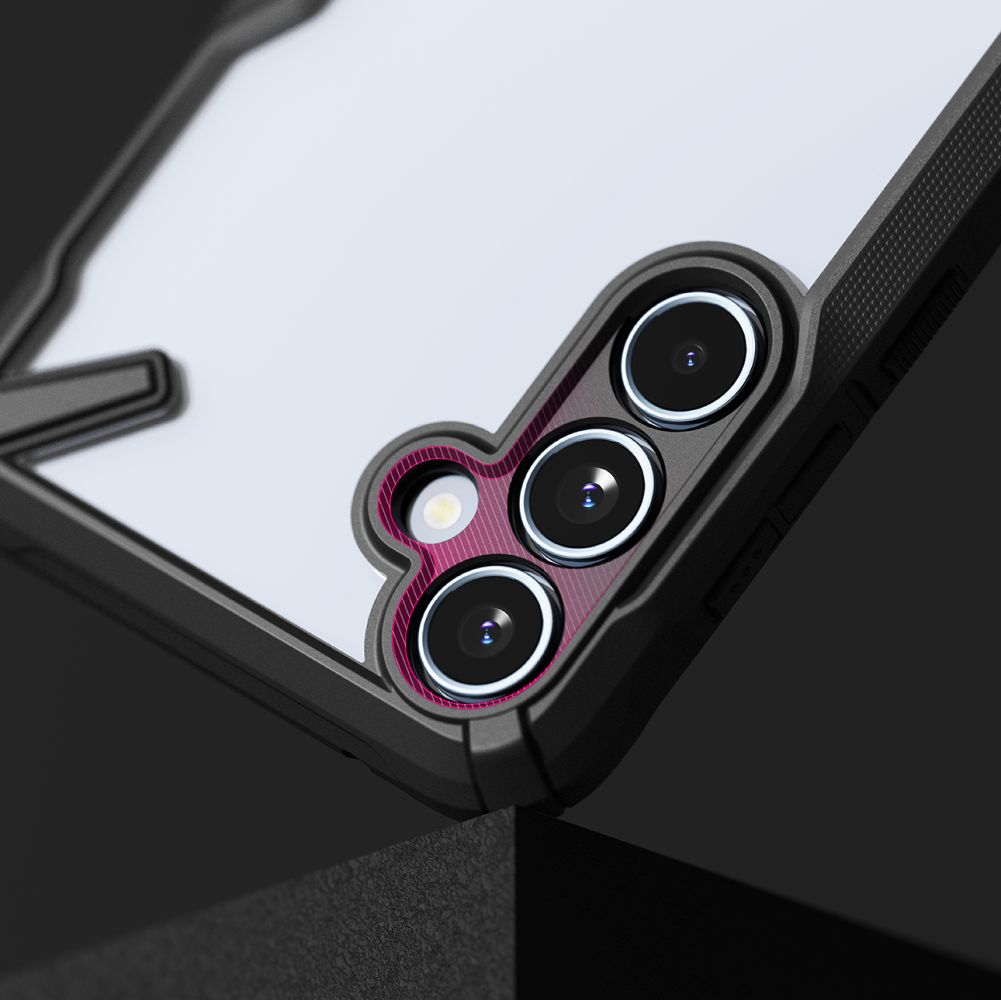 Ringke Samsung Galaxy A35 5G Fusion X Σκληρή Θήκη με Πλαίσιο Σιλικόνης - Black