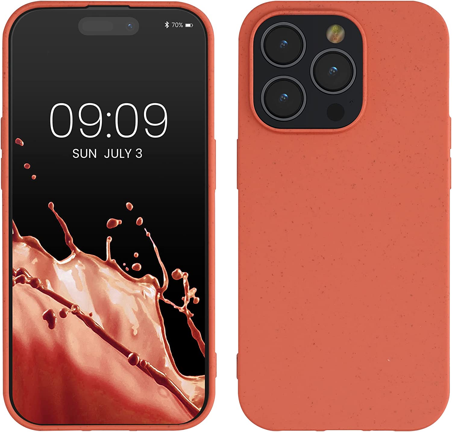 Kalibri iPhone 14 Pro Θήκη Σιλικόνης TPU με Ανακυκλώσιμο και Βιοδιασπώμενο Υλικό - Soft Blush - 59219.215