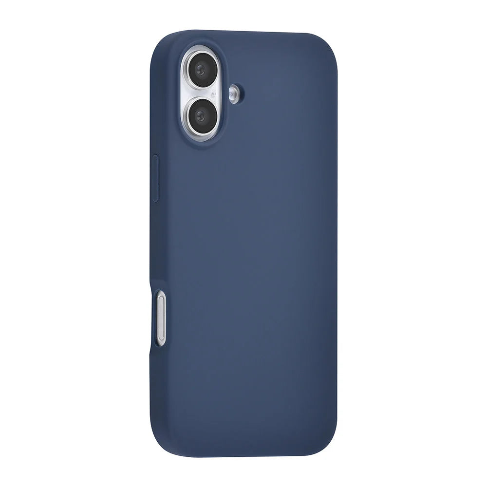 Tuniq iPhone 16 Plus Premium Liquid Silicone Θήκη Σιλικόνης - Dark Blue