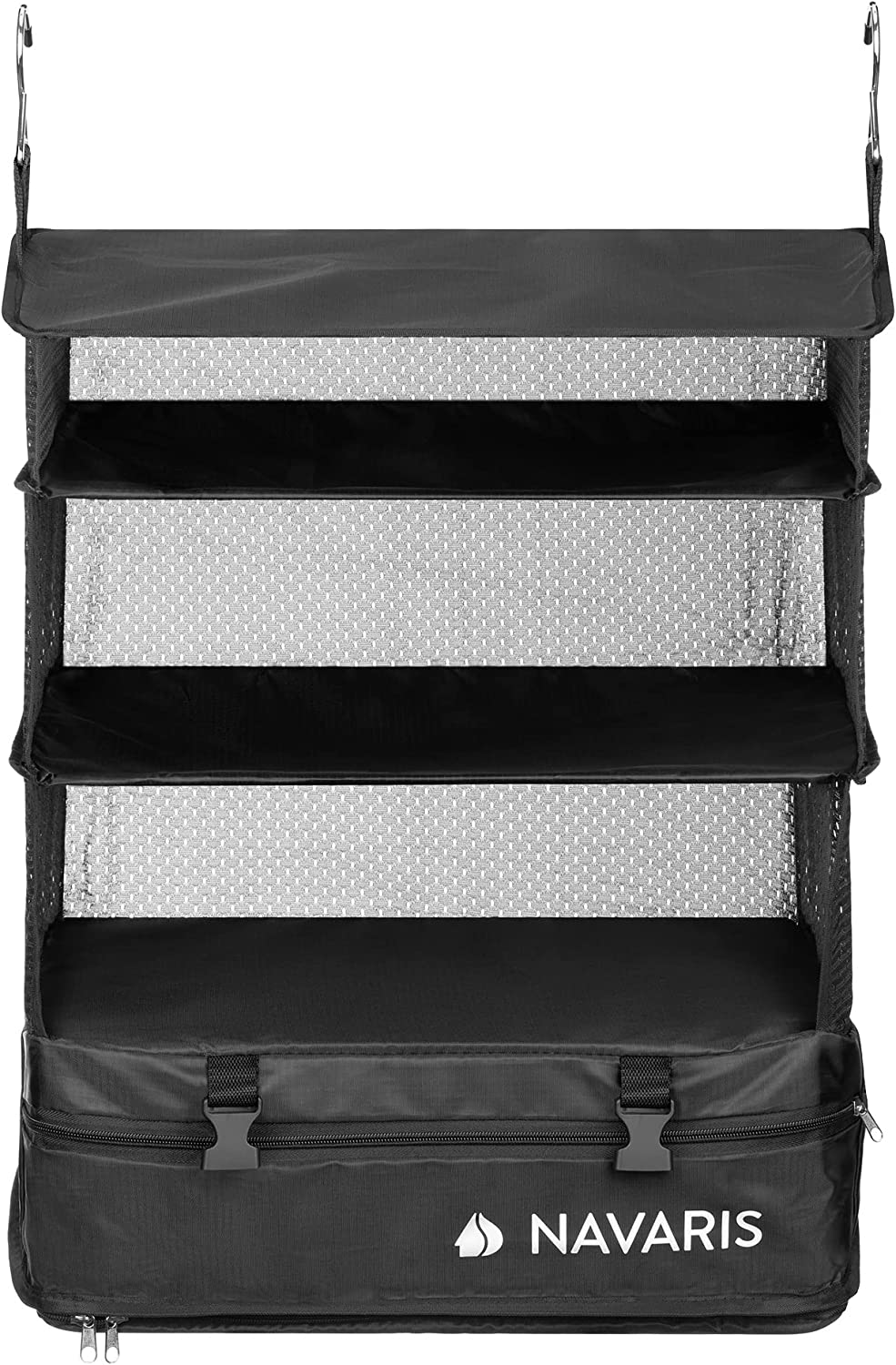 Navaris Φορητή Κρεμάστρα Organizer Ταξιδίου - Black - 58789.01