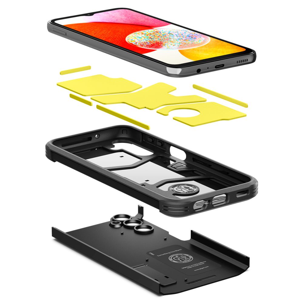 Spigen Samsung Galaxy A14 4G Tough Armor Σκληρή Θήκη - Black