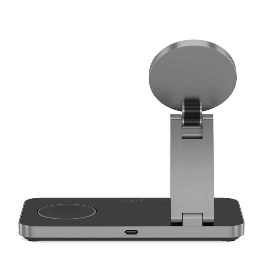 Tech-Protect QI15W-A47 3in1 Ασύρματος Μαγνητικός Φορτιστής MagSafe - Black