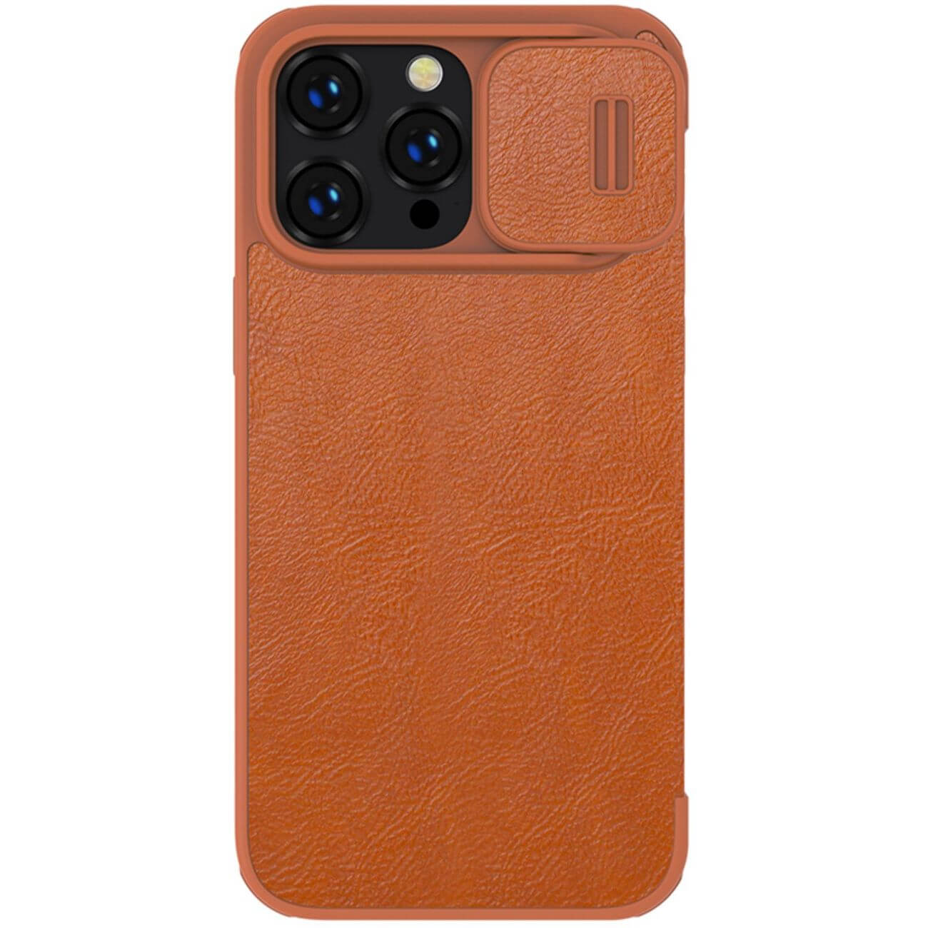 Nillkin iPhone 14 Pro Max Qin Pro Leather Θήκη Βιβλίο με Κάλυμμα για την Κάμερα - Brown