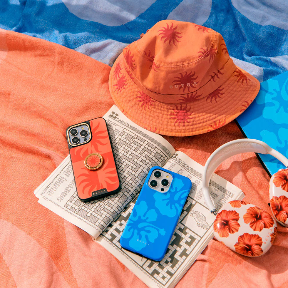 Burga iPhone 16 Fashion Tough MagSafe Σκληρή Θήκη με MagSafe - Lagoon