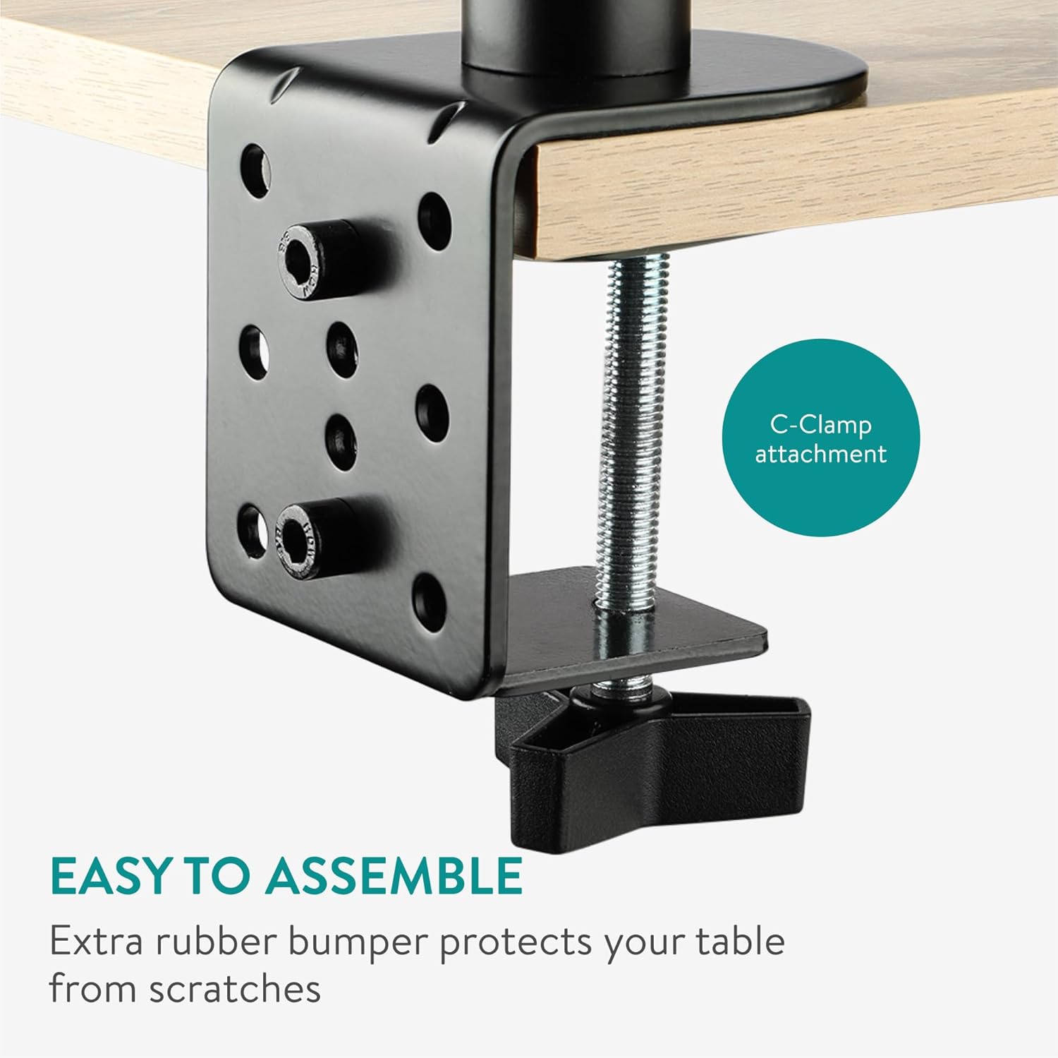 Navaris Βάση Στήριξης Βιβλίων και Τάμπλετ με Ρυθμιζόμενο Βραχίονα - Bamboo Brown