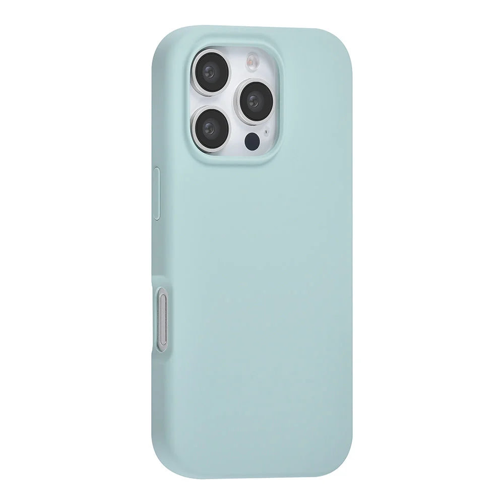 Tuniq iPhone 16 Pro Premium Liquid Silicone Θήκη Σιλικόνης - Light Blue
