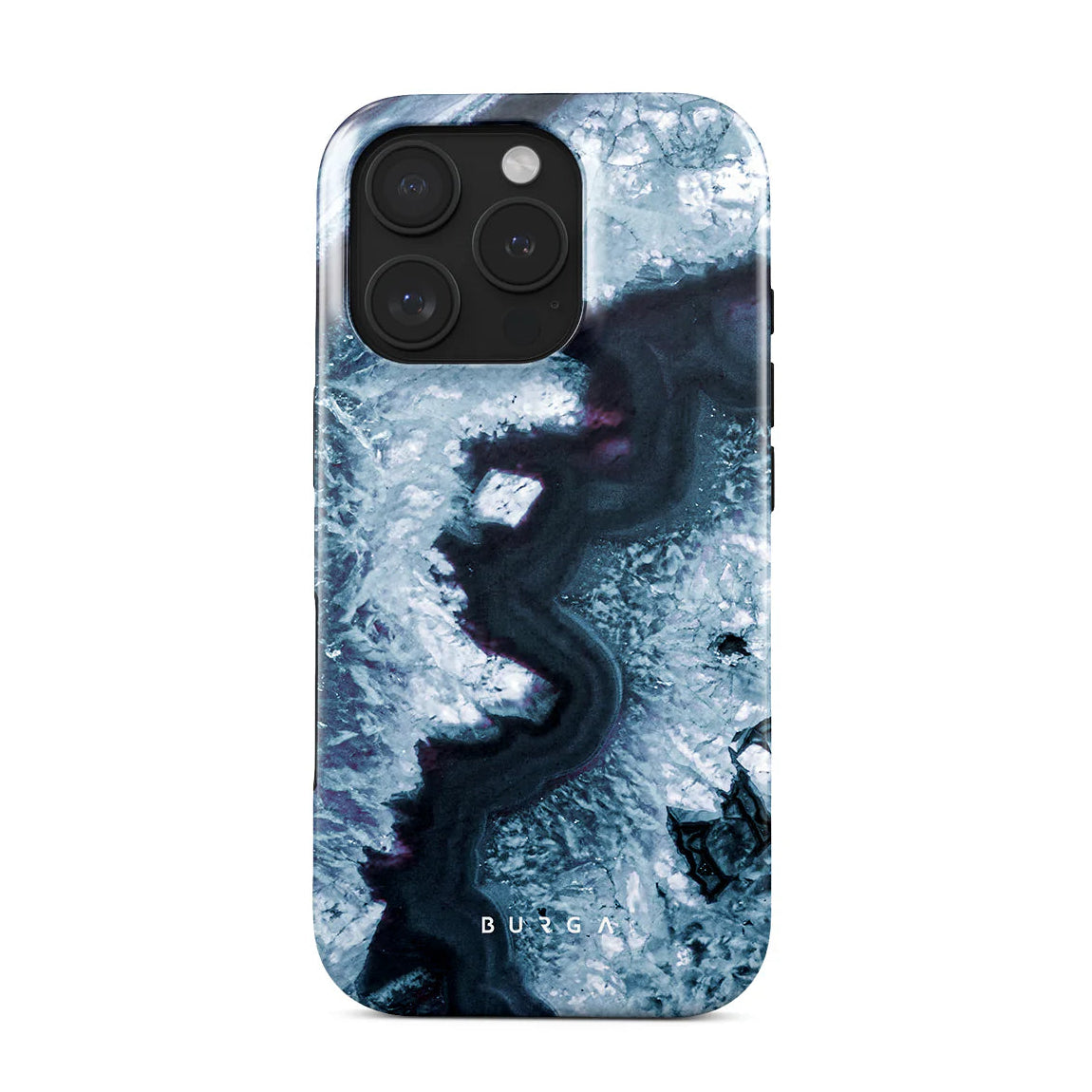 Burga iPhone 16 Pro Fashion Tough MagSafe Σκληρή Θήκη με MagSafe - Frozen Lake