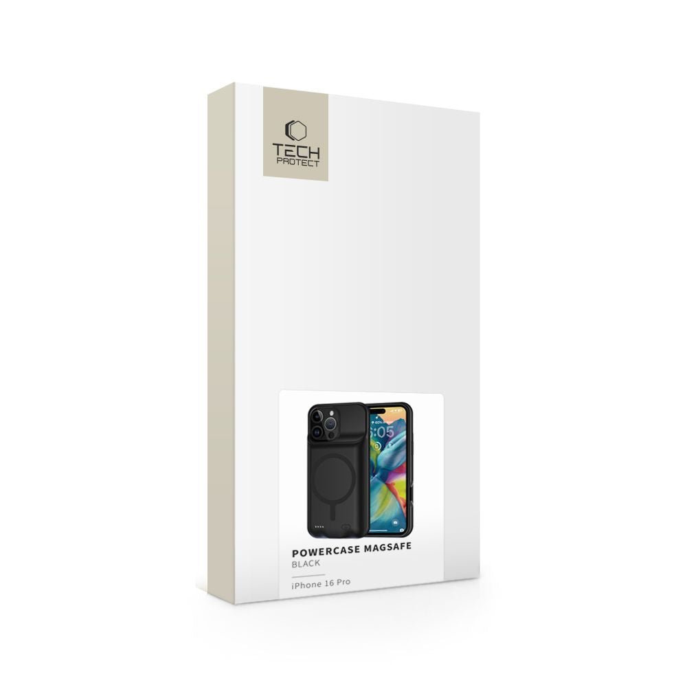 Tech - Protect iPhone 16 Pro Powercase Θήκη με Ενσωματωμένη Μπαταρία 7000mAh και MagSafe - Black