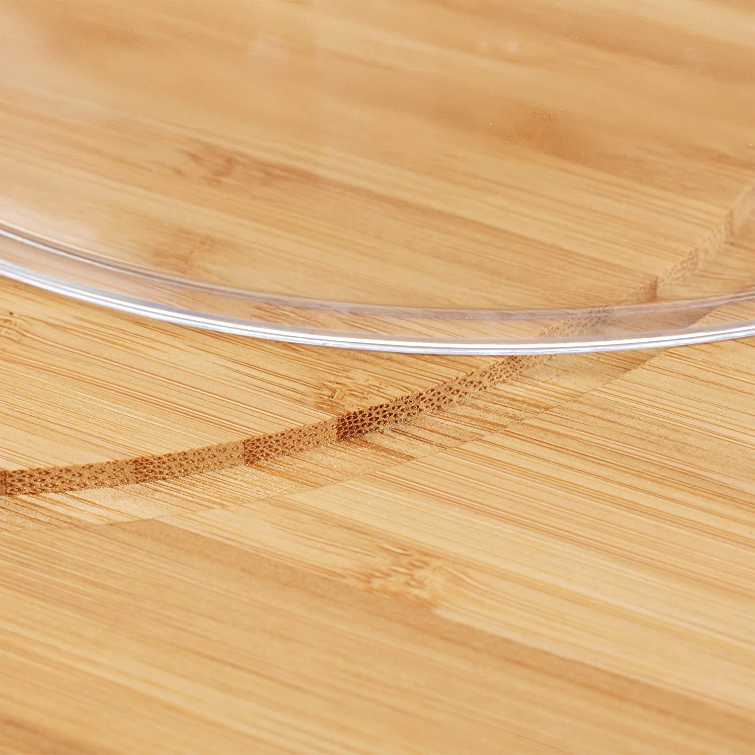 Relaxdays Δίσκος για Τυριά από Μπαμπού με Καπάκι και Αξεσουάρ Κοπής - Natural - 4052025261221