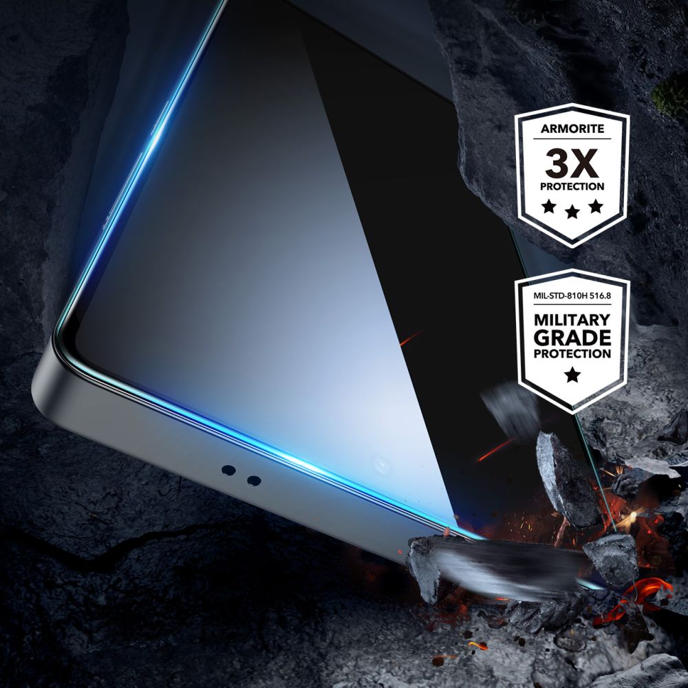 ESR Samsung Galaxy S25 Ultra - 2.5D 9H Full Screen Tempered Glass Αντιχαρακτικό Γυαλί Οθόνης - Privacy - Black