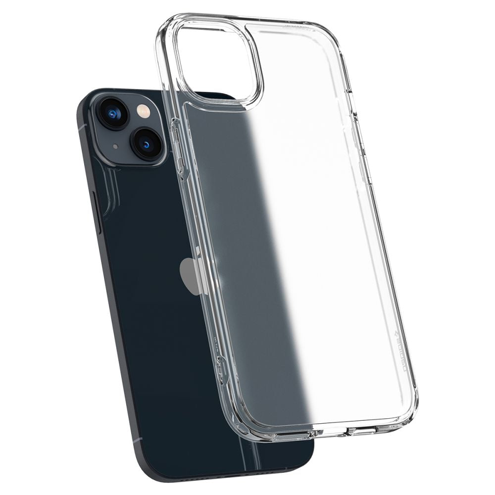 Spigen iPhone 14 Plus / iPhone 15 Plus Ultra Hybrid Σκληρή Θήκη με Πλαίσιο Σιλικόνης - Frost Clear