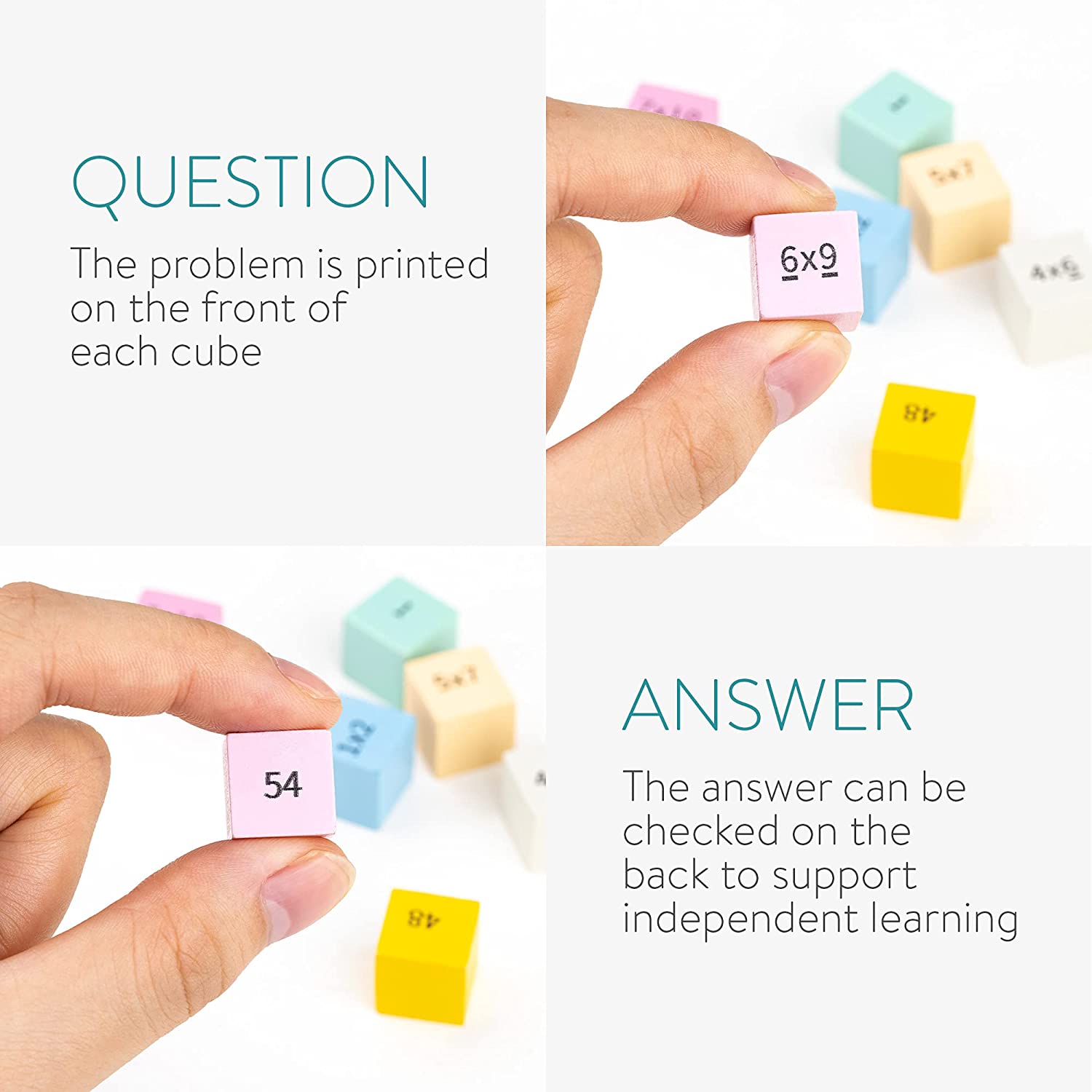 Navaris Πίνακας Εκμάθησης Προπαίδειας - Multicolour - 53312.01