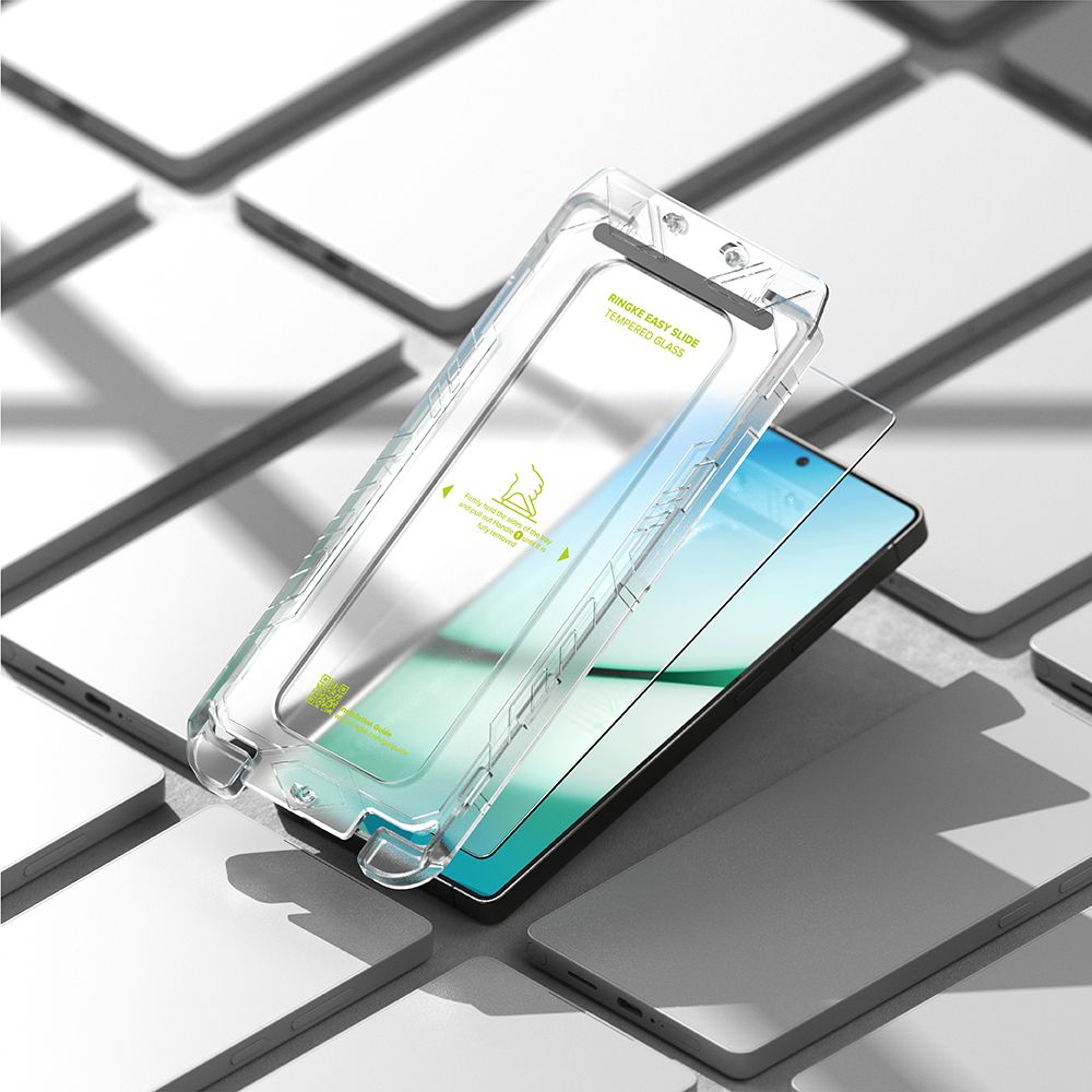 Ringke Samsung Galaxy S25 Ultra Easy Slide 2.5D 9H Αντιχαρακτικό Γυαλί Οθόνης - 2 Τεμάχια - Clear