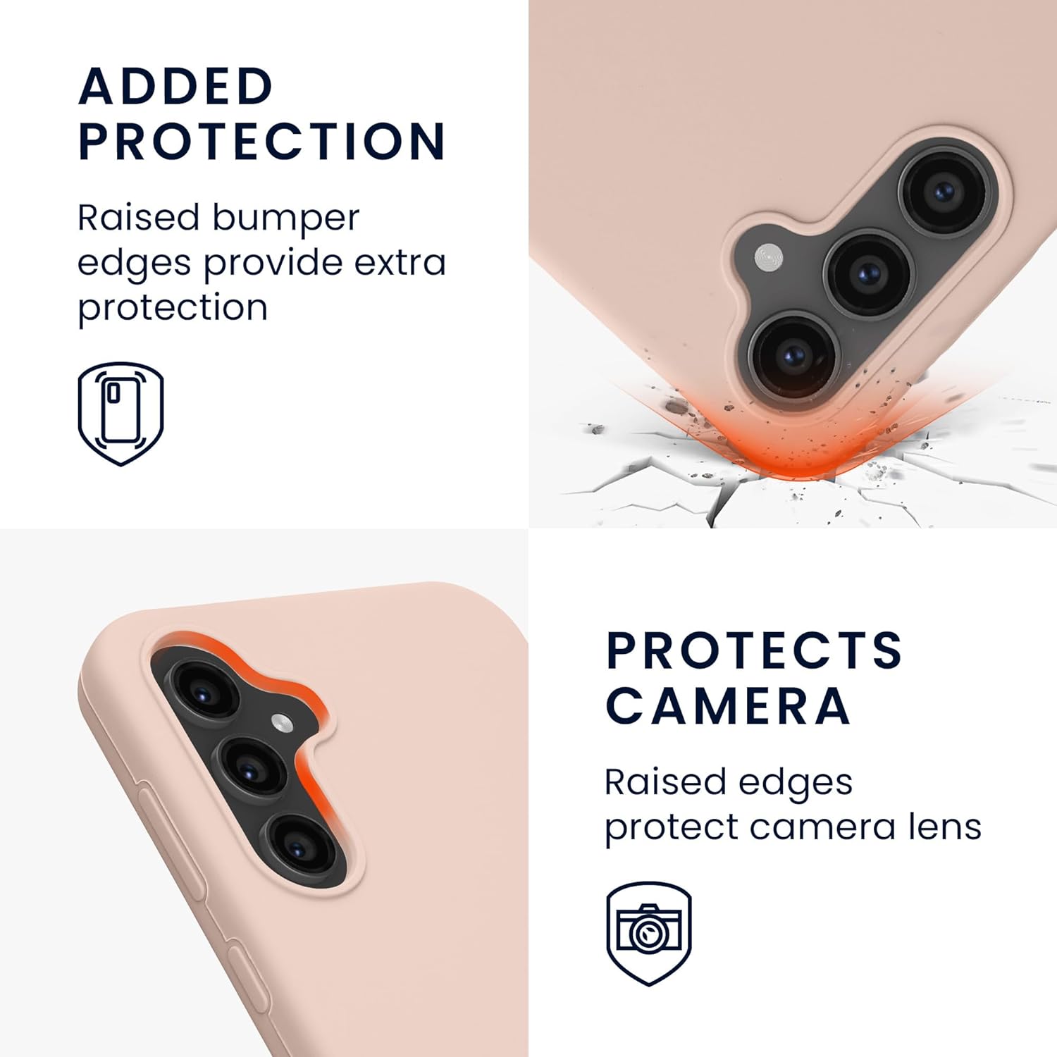 KW Samsung Galaxy S23 FE Θήκη Σιλικόνης Rubberized TPU - Coconut Swirl