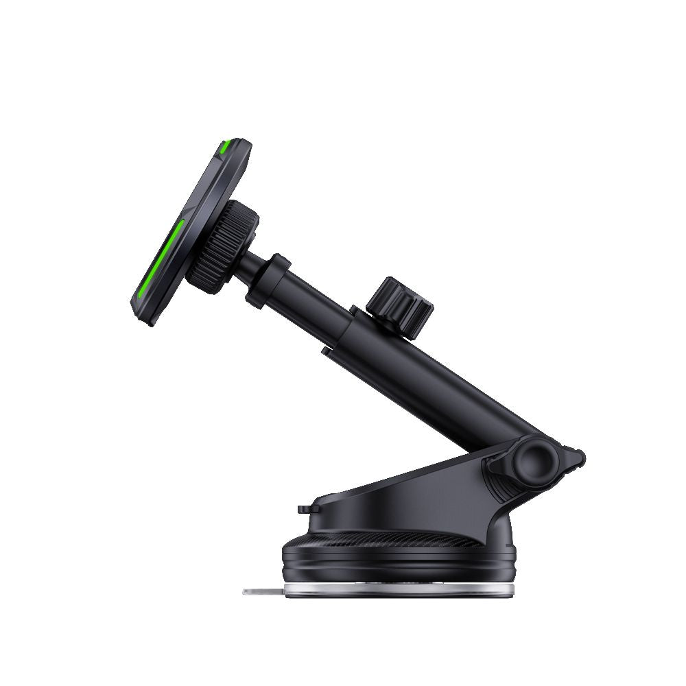 Tech-Protect MM15W-V7 Μαγνητική Βάση για το Ταμπλό και τον Αεραγωγό του Αυτοκινήτου με Ασύρματη Φόρτιση MagSafe 15W - Black