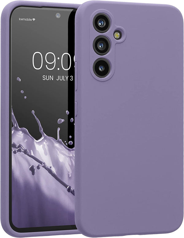 KW Samsung Galaxy A54 5G Θήκη Σιλικόνης Rubberized TPU - Violet Purple - 60795.222