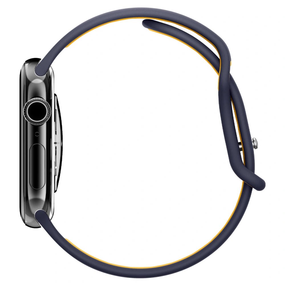 Spigen Λουράκι Apple Watch 8/9/10/11 - SE (1/2/3) - 40/41/42mm Nano Pop Σιλικόνης - Blueberry Navy