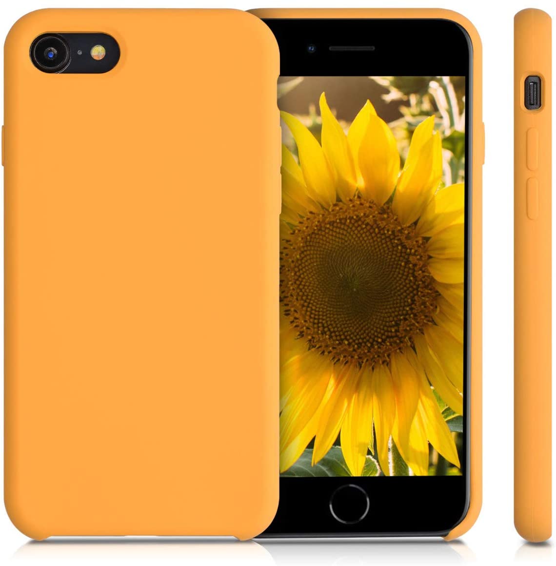 KW iPhone SE 2022 / SE 2020 / 7 / 8 Θήκη Σιλικόνης Rubber TPU - Iced Mango - 40225.191
