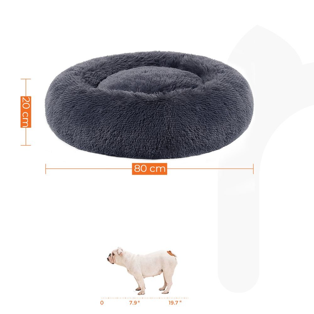 Feandrea Κρεβάτι Σκύλου / Γάτας - 80 x 20 cm - Dark Grey - PGW040G02