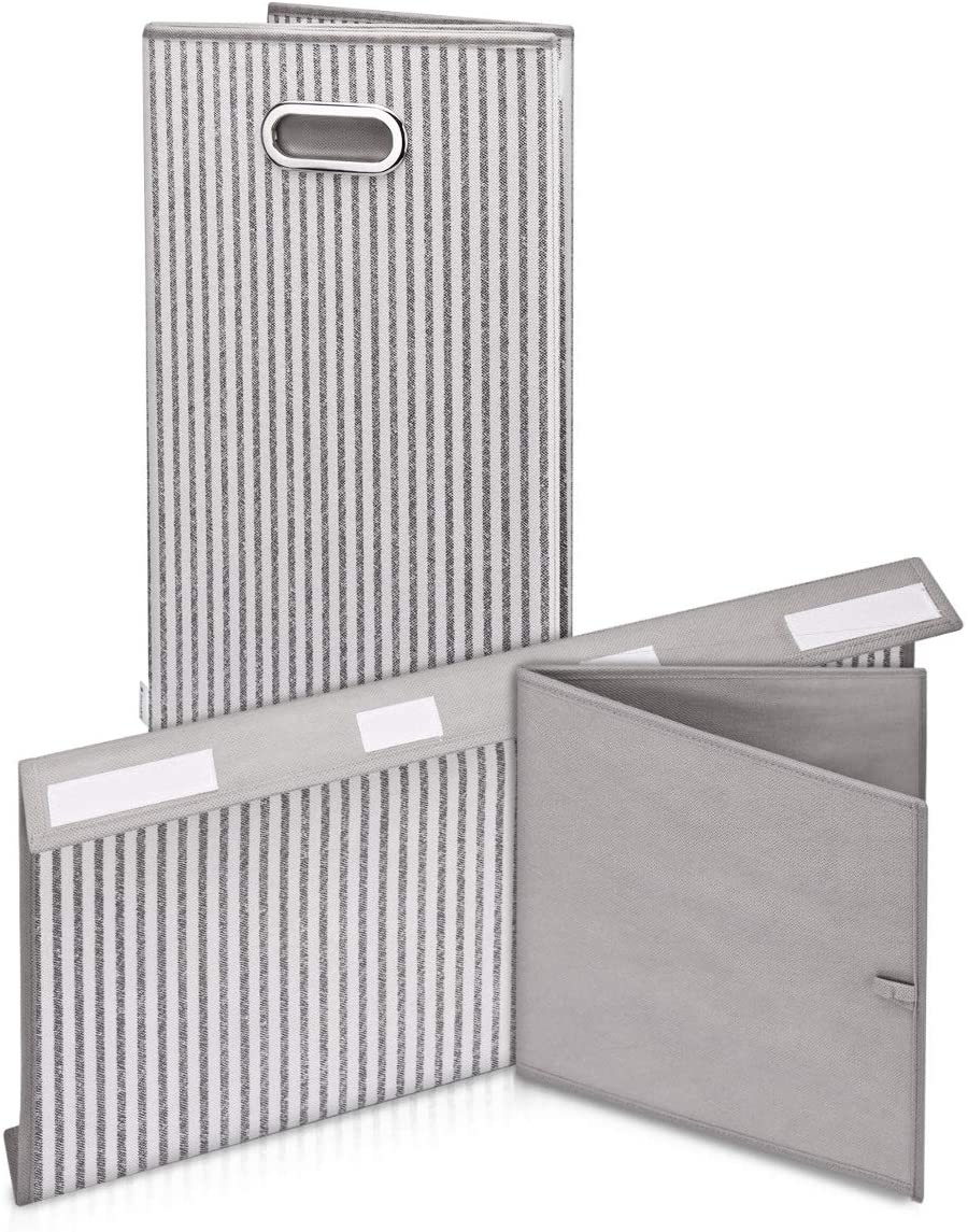 Navaris Καλάθι Απλύτων με Δύο Διαμερίσματα και Καπάκι - White / Grey - 49579.02.22