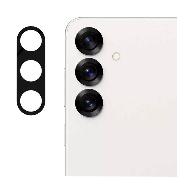 Techsuit Samsung Galaxy S25 - Προστασία Καμερών - Αντιχαρακτικό Γυαλί - Black