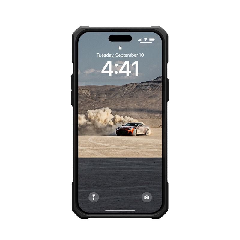 UAG iPhone 15 Plus Monarch Kevlar Series Σκληρή Θήκη - Kevlar Black