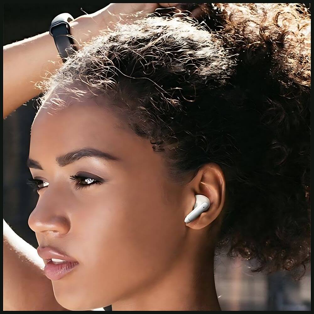 USAMS TWS X-Don Series - Bluetooth 5.3 - Ασύρματα ακουστικά για Κλήσεις / Μουσική - White