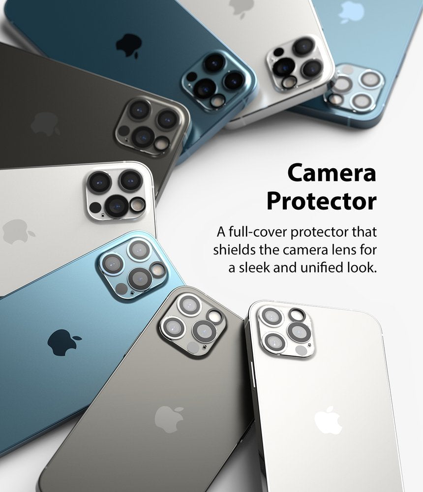Ringke iPhone 12 Pro Camera Protector Αντιχαρακτικό Γυαλί για την Κάμερα - 2 Τεμάχια - Διάφανο