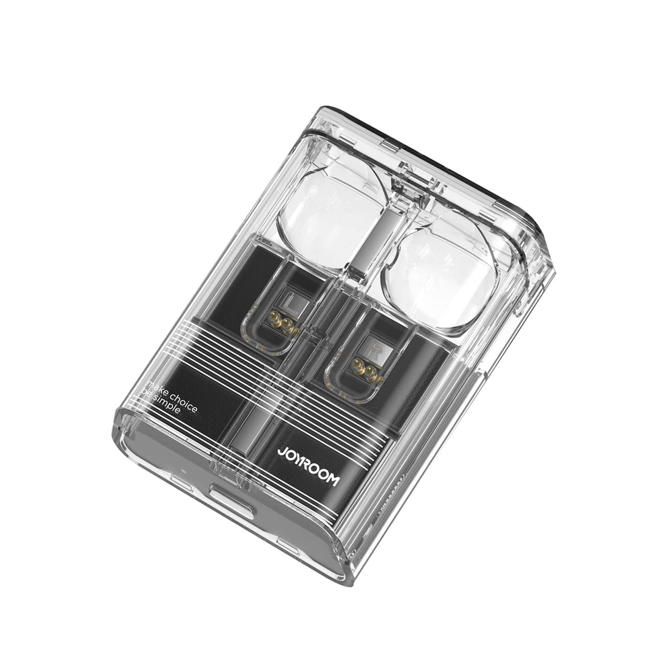 Joyroom IceLens Series TWS Bluetooth 5.3 - Ασύρματα ακουστικά για Κλήσεις / Μουσική - Black - JR-TC1