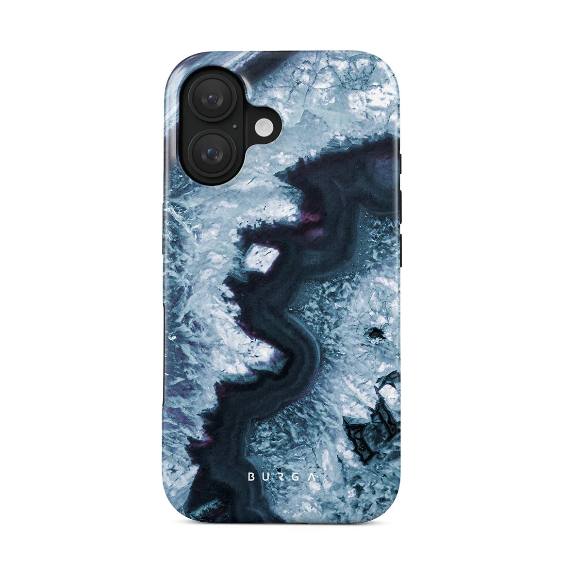 Burga iPhone 16 Fashion Tough MagSafe Σκληρή Θήκη με MagSafe - Frozen Lake