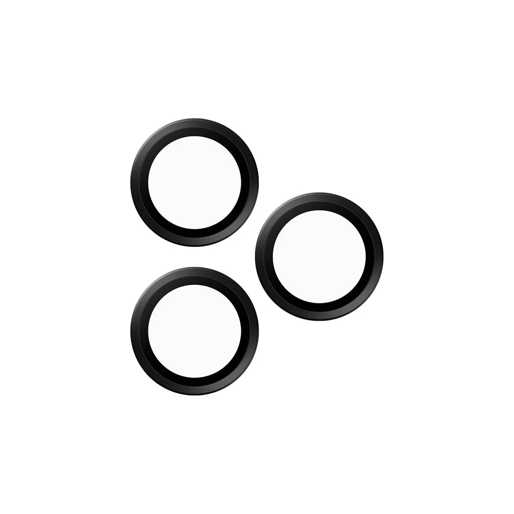 Safe by PanzerGlass iPhone 16 Pro / 16 Pro Max Camera Lens Protector Αντιχαρακτικό Γυαλί για την Κάμερα - Black