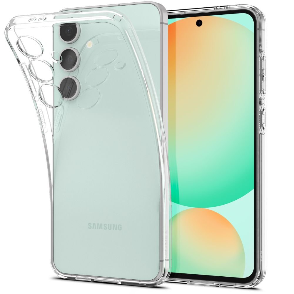Spigen Samsung Galaxy S24 FE - Liquid Crystal Θήκη Σιλικόνης - Crystal Clear
