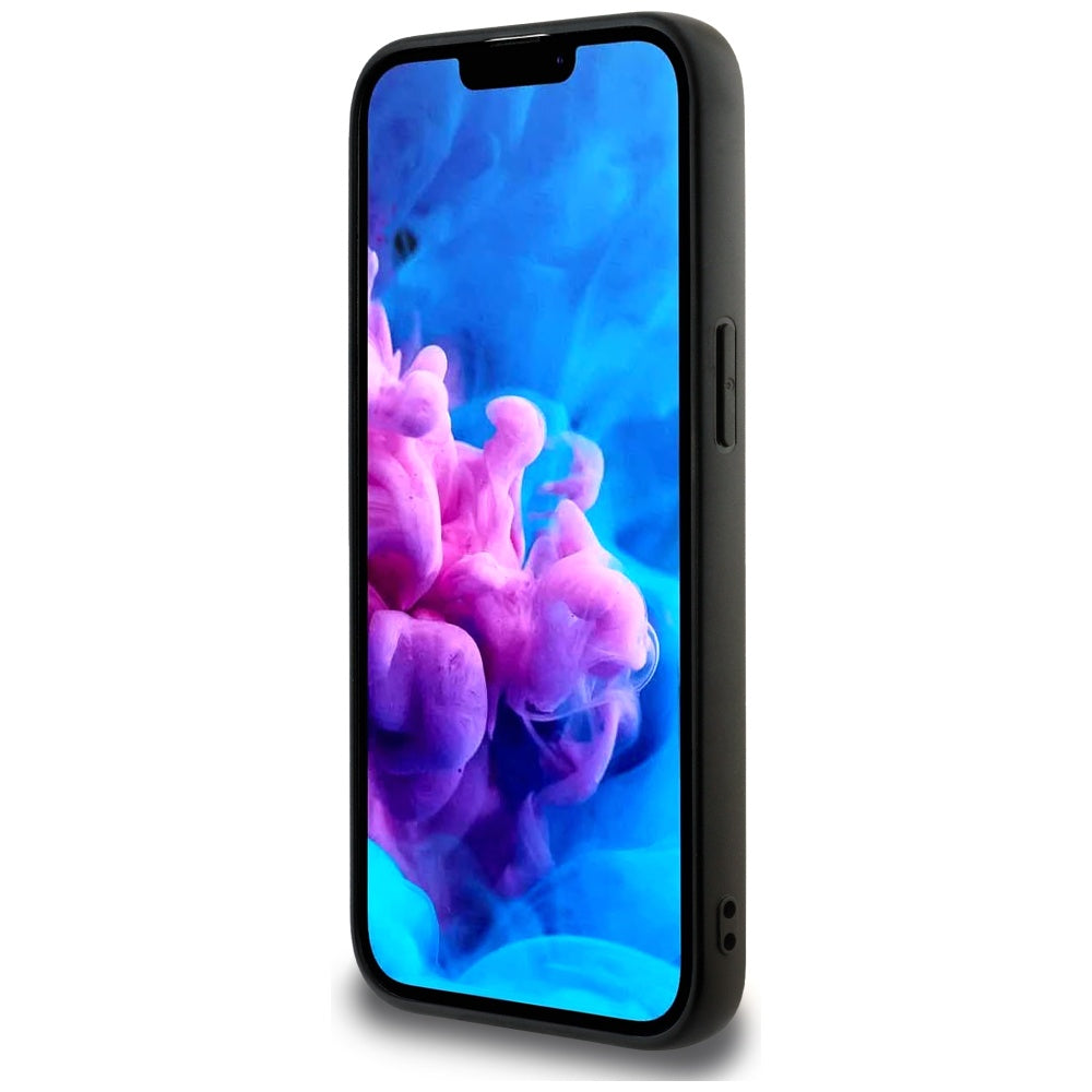 Guess iPhone 16e - 4G Big Logo - Θήκη με Επένδυση Συνθετικού Δέρματος - Black - GUHCPSE44GMGGR