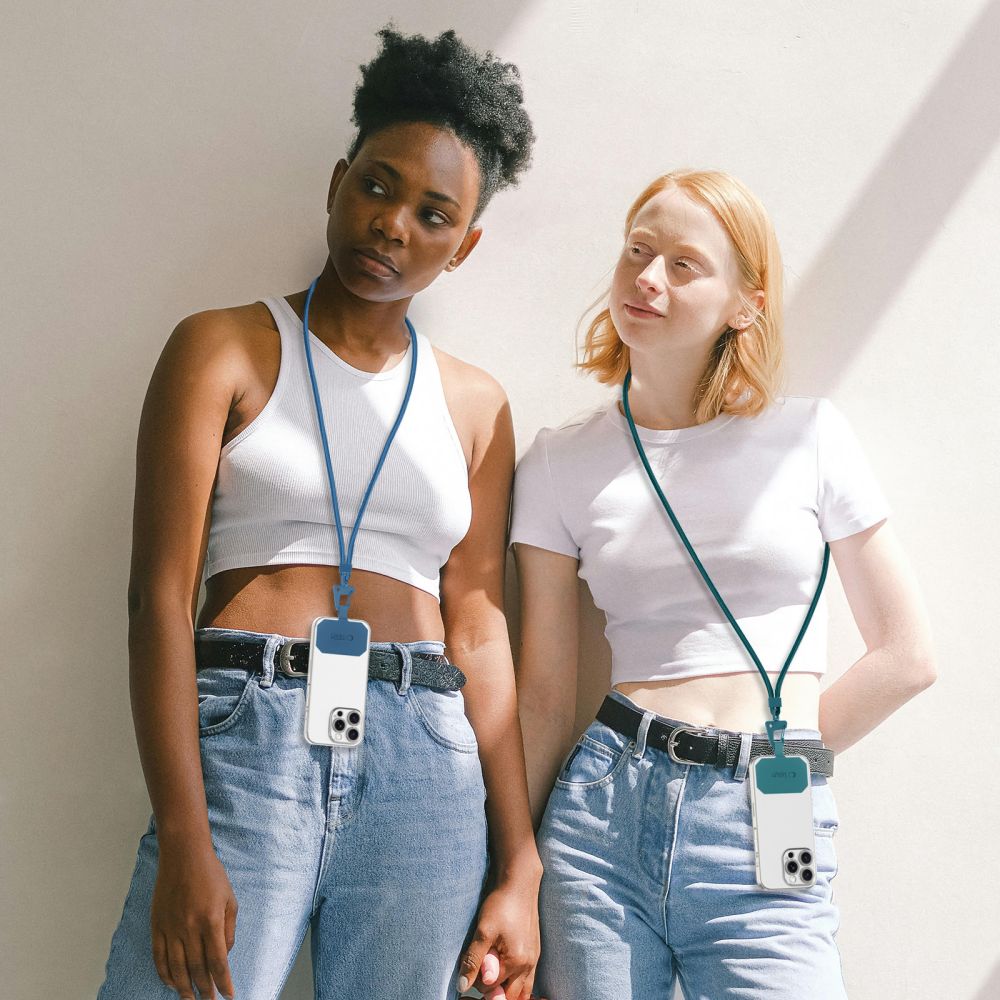 Tech-Protect C5S Rope CrossBody Strap - Universal Λουράκι για Θήκη Κινητού - Hunter Green