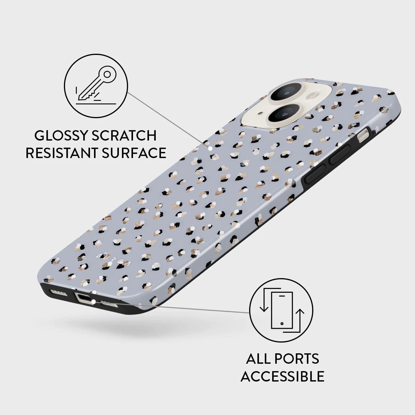Burga iPhone 13 Fashion Tough Σκληρή Θήκη - Wild Soul