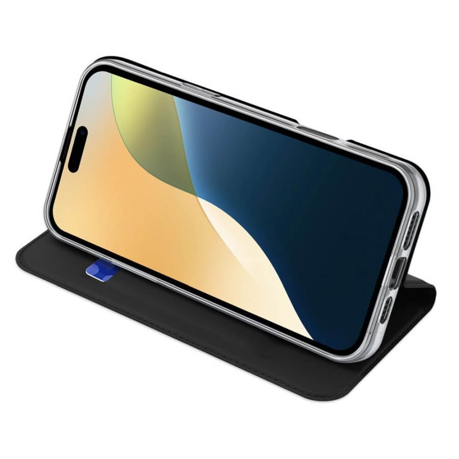 Dux Ducis iPhone 16 - Skin Pro - Θήκη Βιβλίο - Black