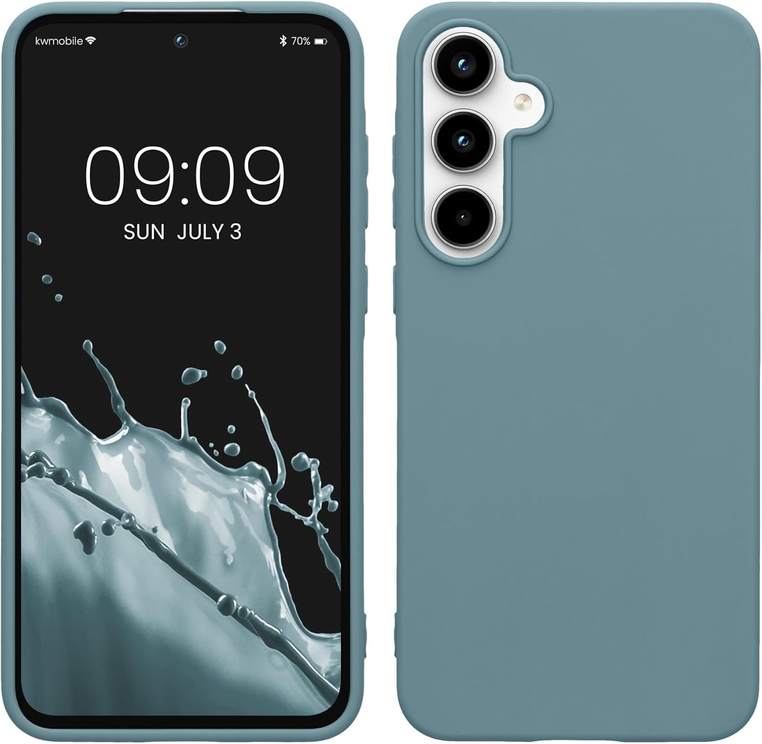 KW Samsung Galaxy A55 5G Λεπτή Θήκη Σιλικόνης TPU - Antique Stone