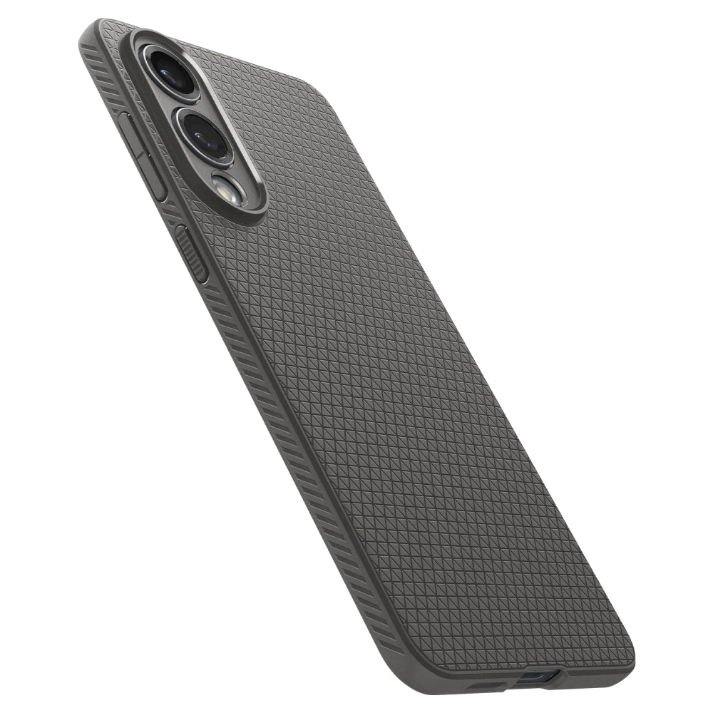 Spigen Samsung Galaxy S25 Edge - Liquid Air Θήκη Σιλικόνης - Marble Grey