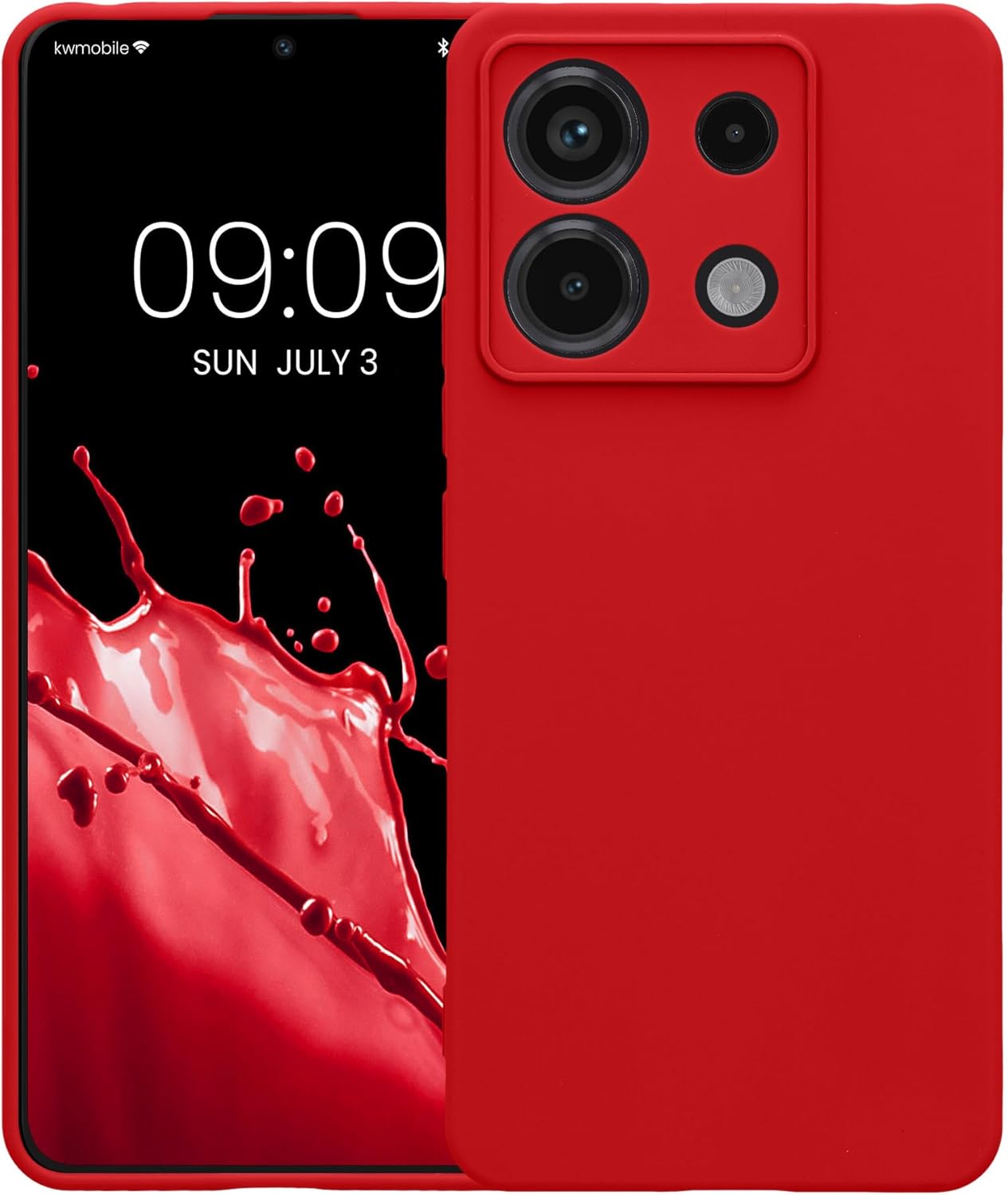KW Xiaomi Redmi Note 13 Pro 5G / Poco X6 5G Θήκη Σιλικόνης TPU - Sweet Cherry