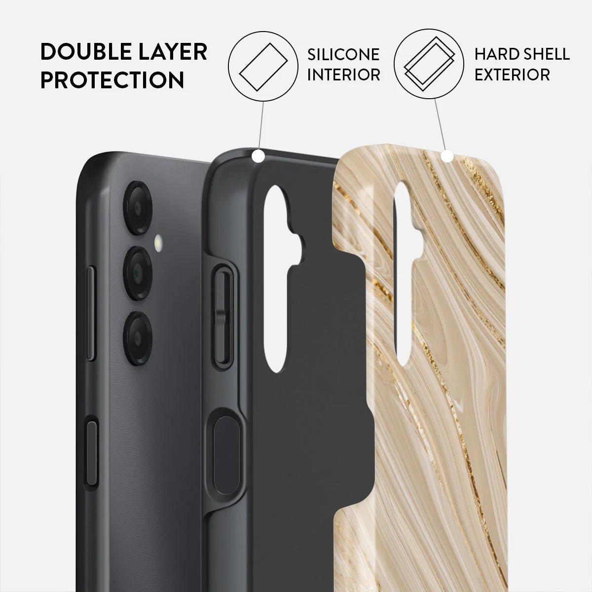 Burga Samsung Galaxy A25 5G Fashion Tough Σκληρή Θήκη - Full Glam